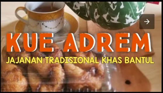 adrem kue jajanan halal khas bantul