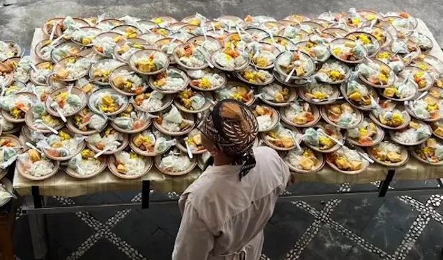 masjid beri gizi jamaahnya setiap ramadhan sebulan full yk