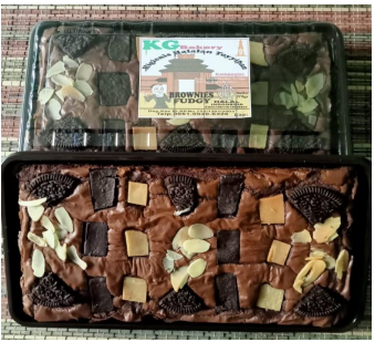 Brownies fudgy