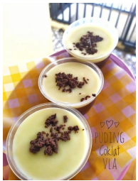 Puding Coklat Vla